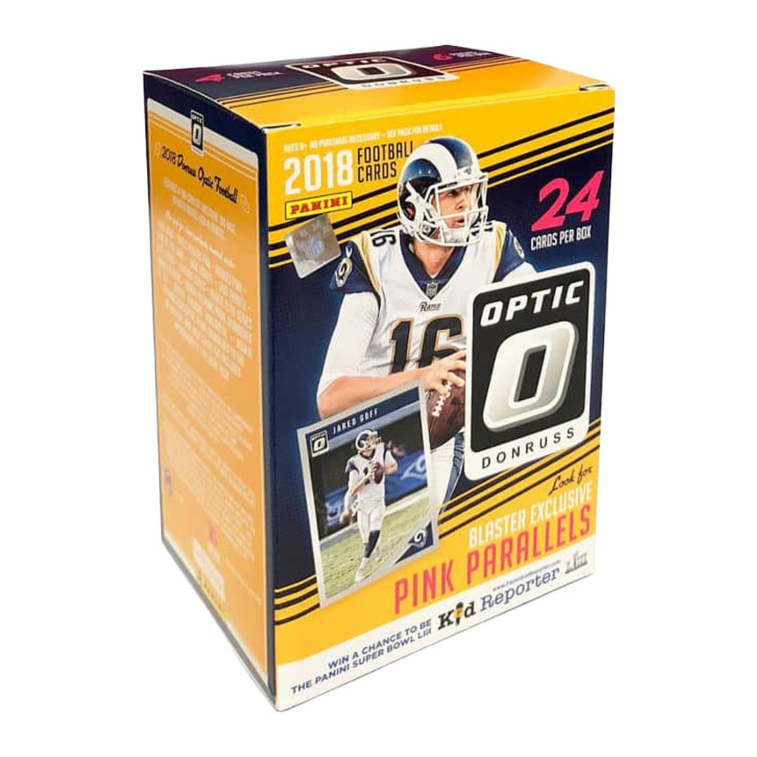 2018 Panini Donruss Optic Football Blaster Box