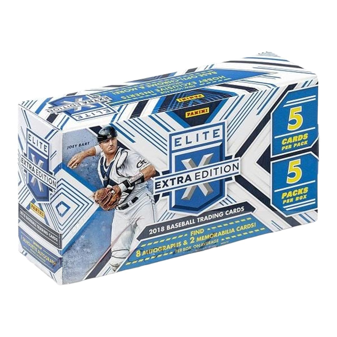 2018 Panini Elite Extra Edition Baseball Hobby Box