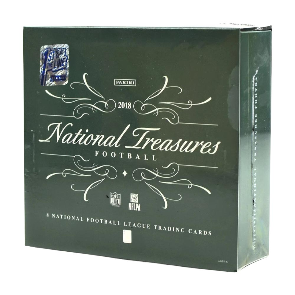2018 Panini National Treasures Football 1st Off The Line Hobby Box