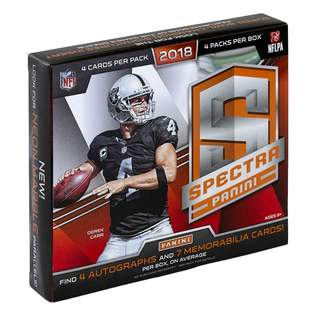 2018 Panini Spectra Football Hobby Box