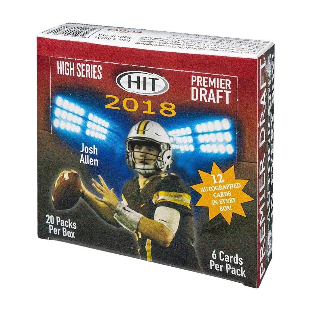 2018 Sage Hit High Series Football Hobby Box