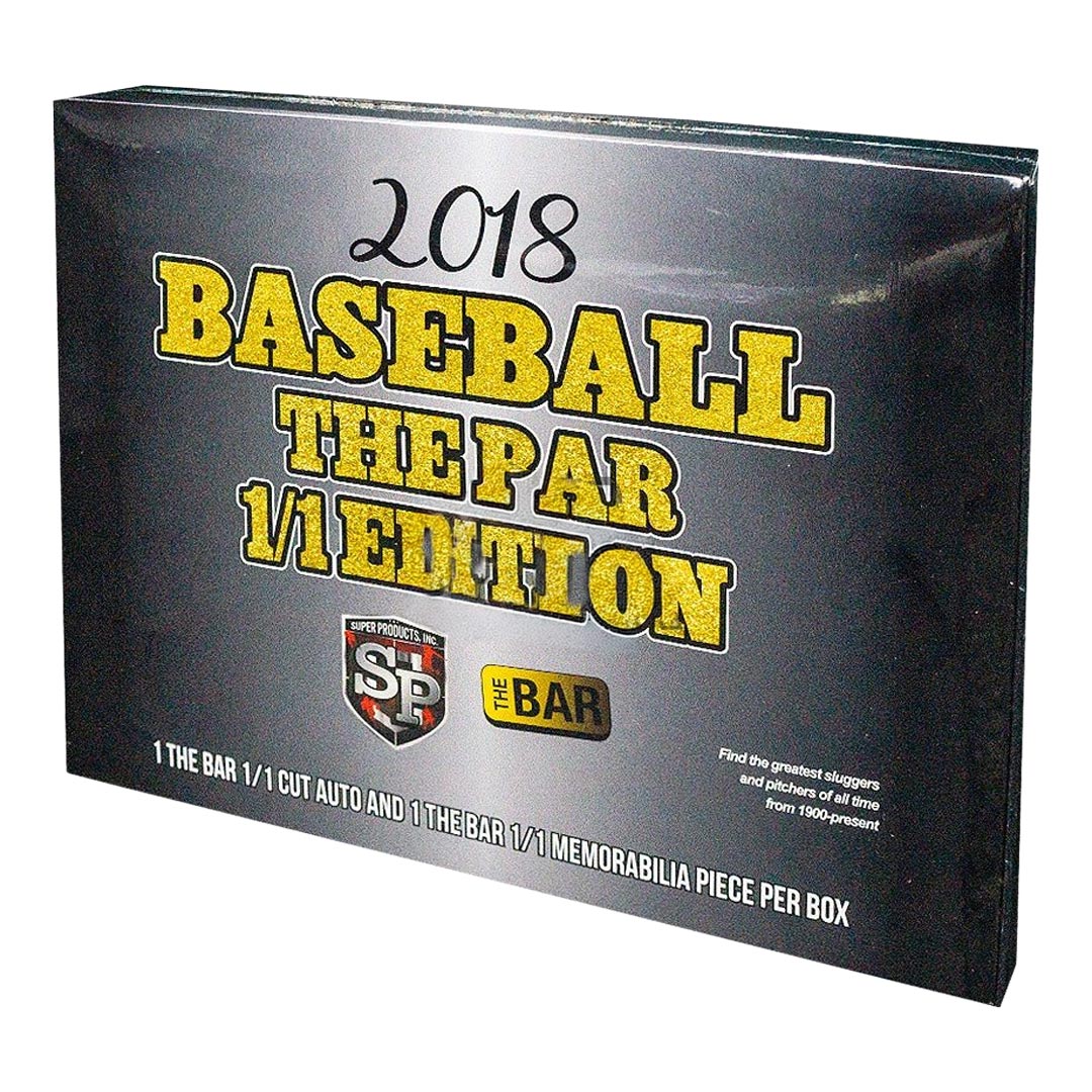 2018 Super Break The Bar 1/1 Premier Edition Baseball Box