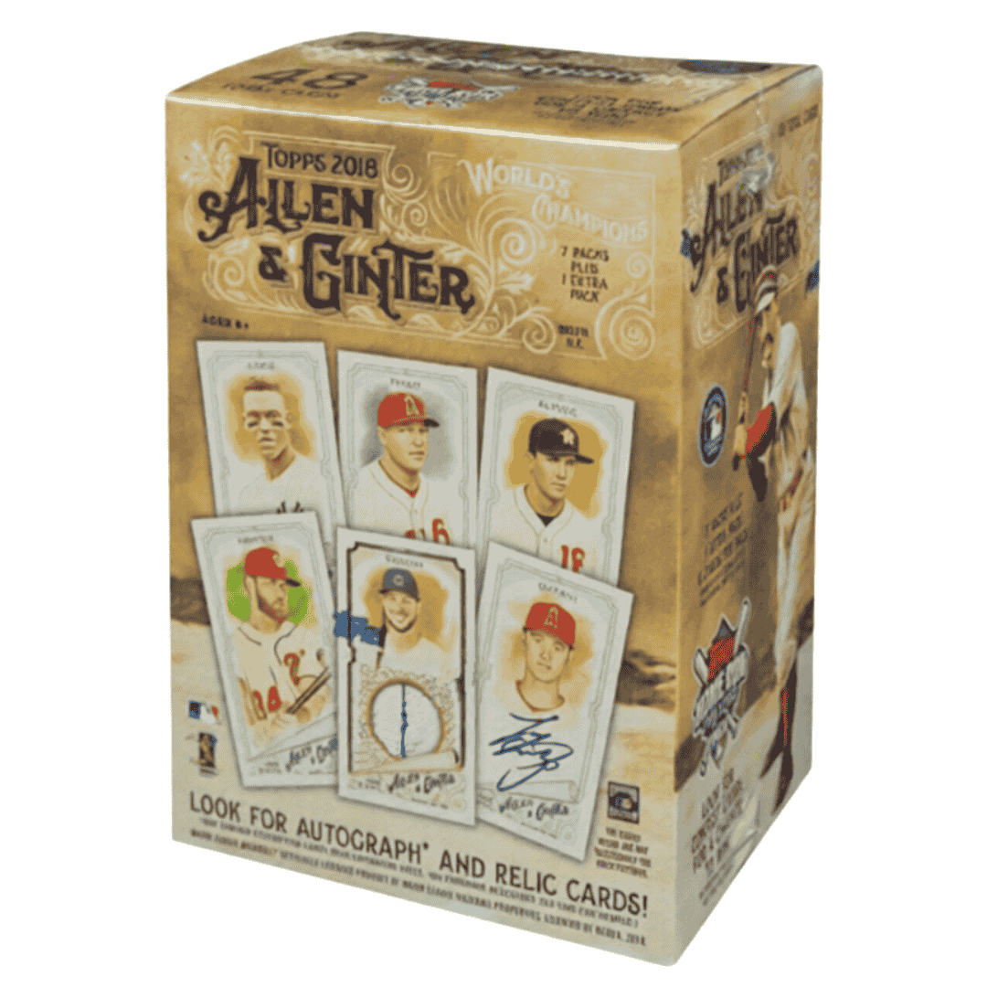 2018 Topps Allen & Ginter Baseball Blaster Box 