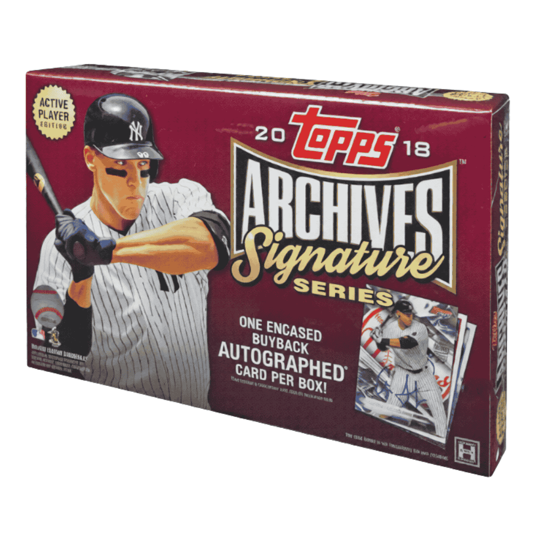 2018 Topps Archives Signature Series Baseball Box