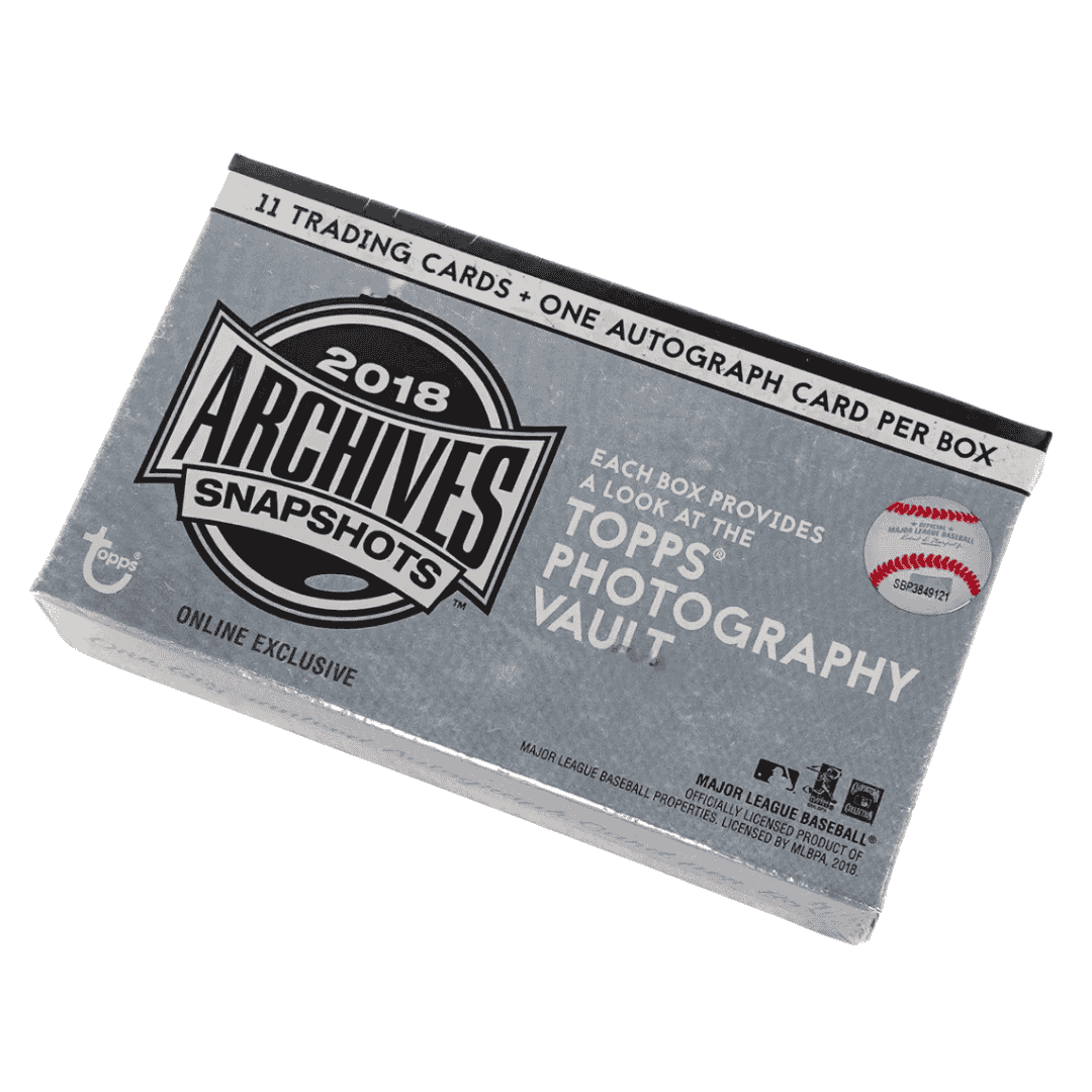 2018 Topps Archives Snapshots Baseball Box