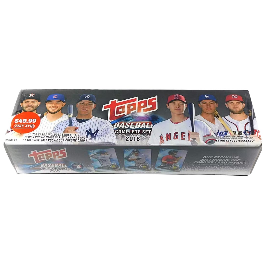 2018 Topps Baseball Factory Set - Target Black Rookie Cup Version