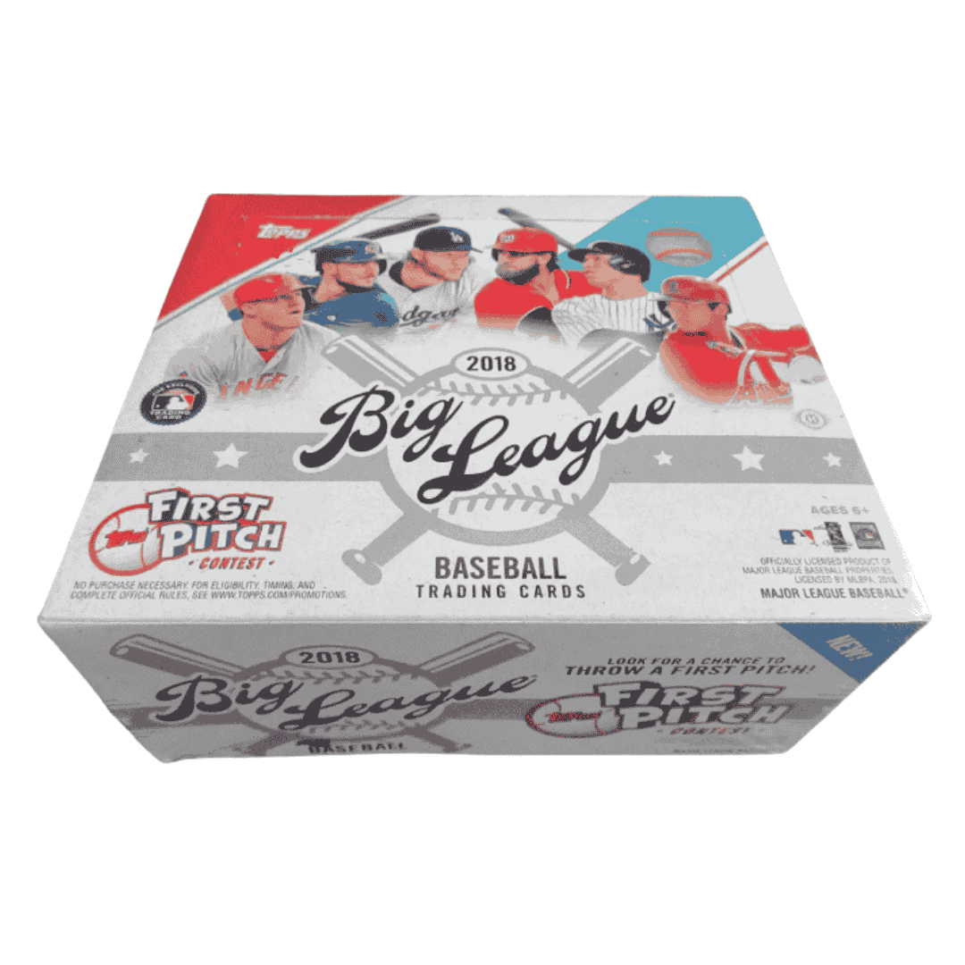 2018 Topps Big League Baseball Hobby Box