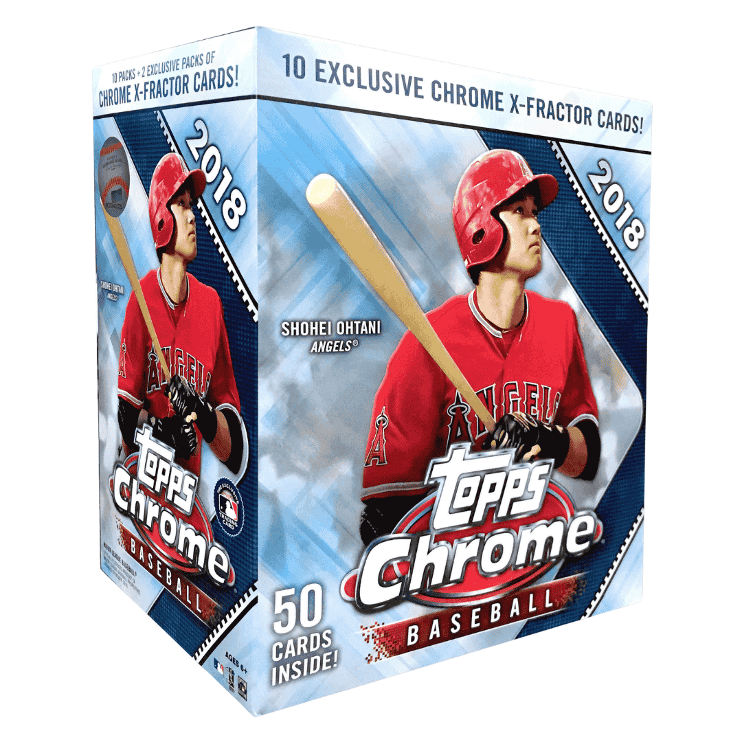 2018 Topps Chrome Baseball Mega Box