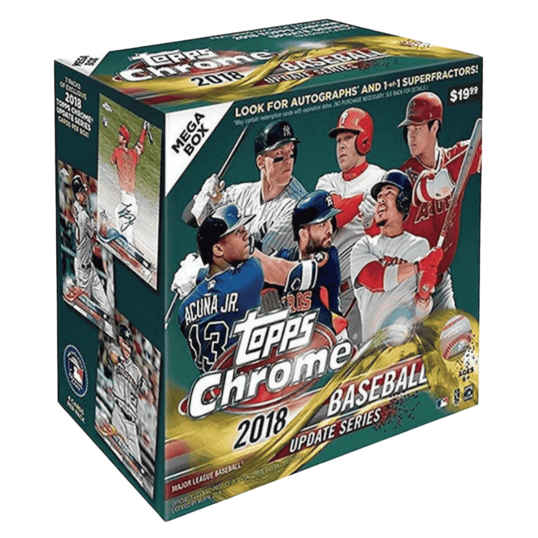 2018 Topps Chrome Update Baseball Mega Box
