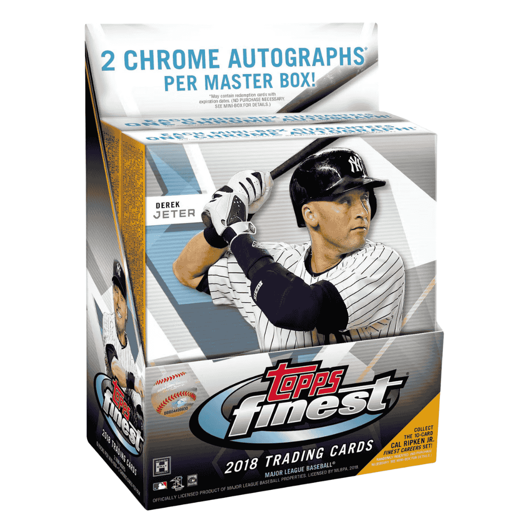 2018 Topps Finest Baseball Hobby Box