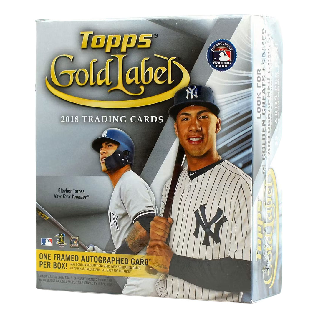2018 Topps Gold Label Baseball Hobby Box
