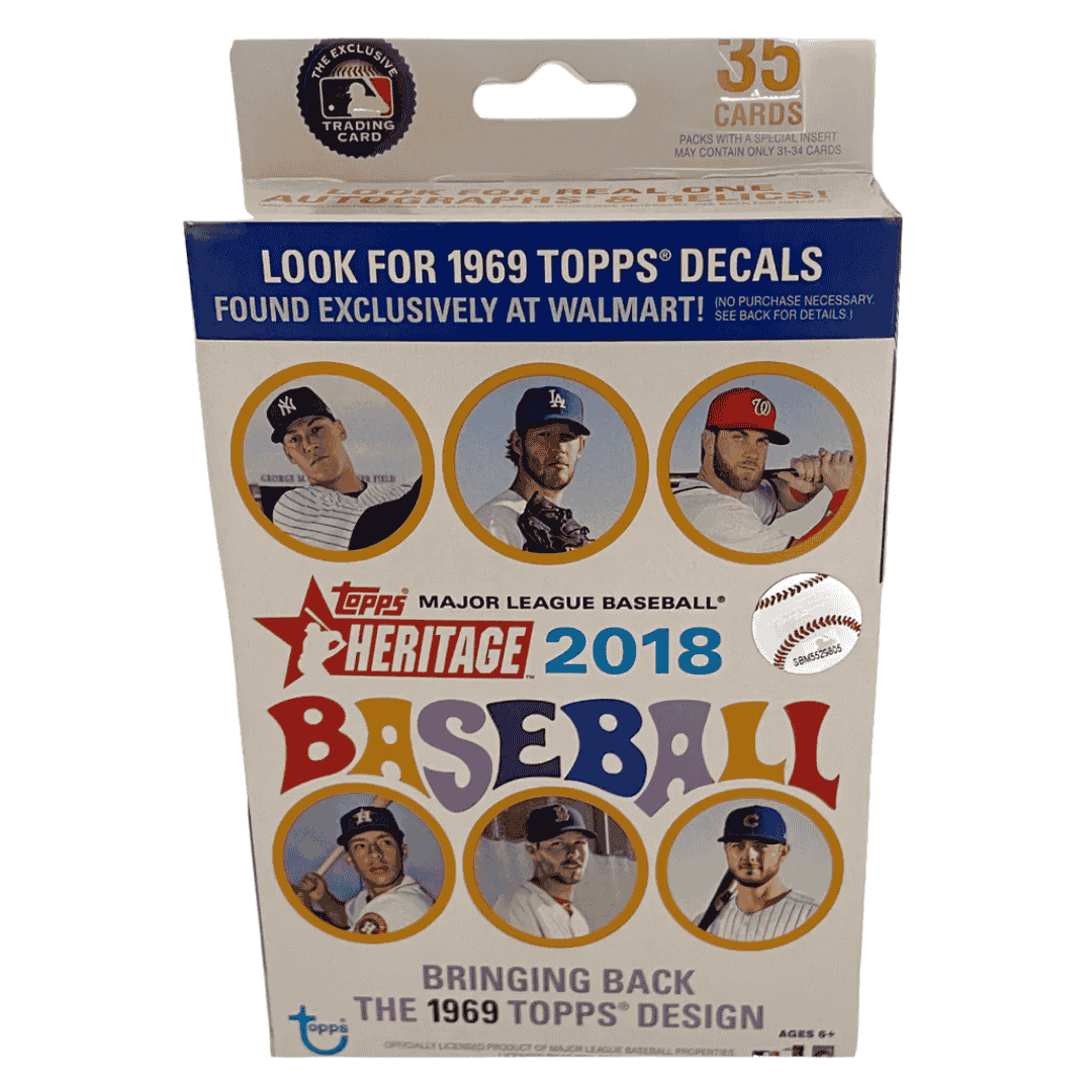 2018 Topps Heritage Baseball Hanger Box