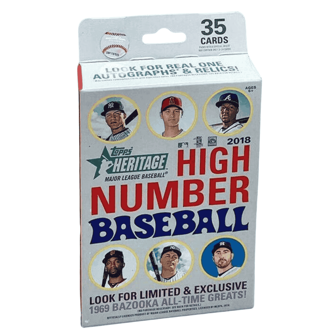 2018 Topps Heritage High Number Baseball Hanger Box (Target)