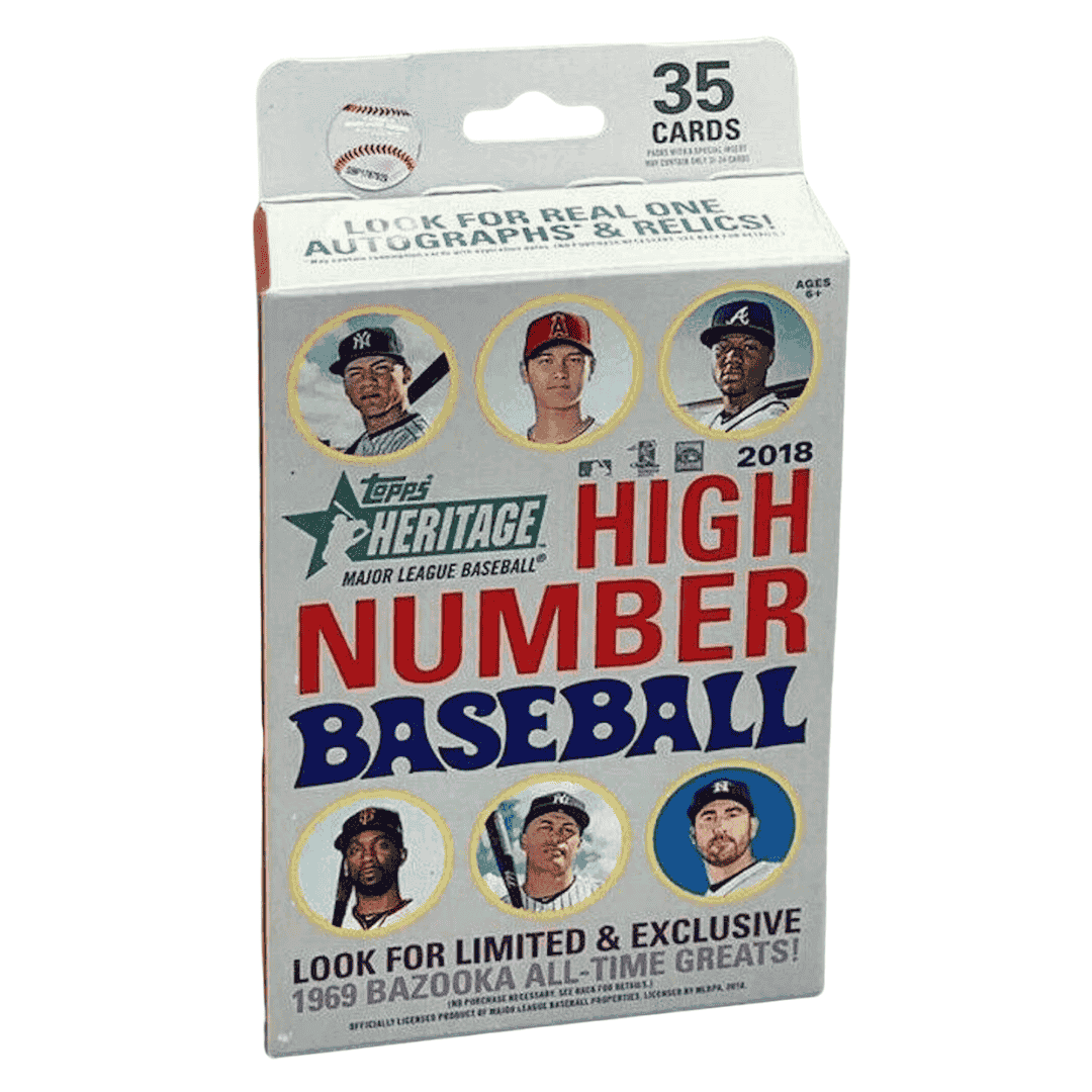 2018 Topps Heritage High Number Baseball Hanger Box