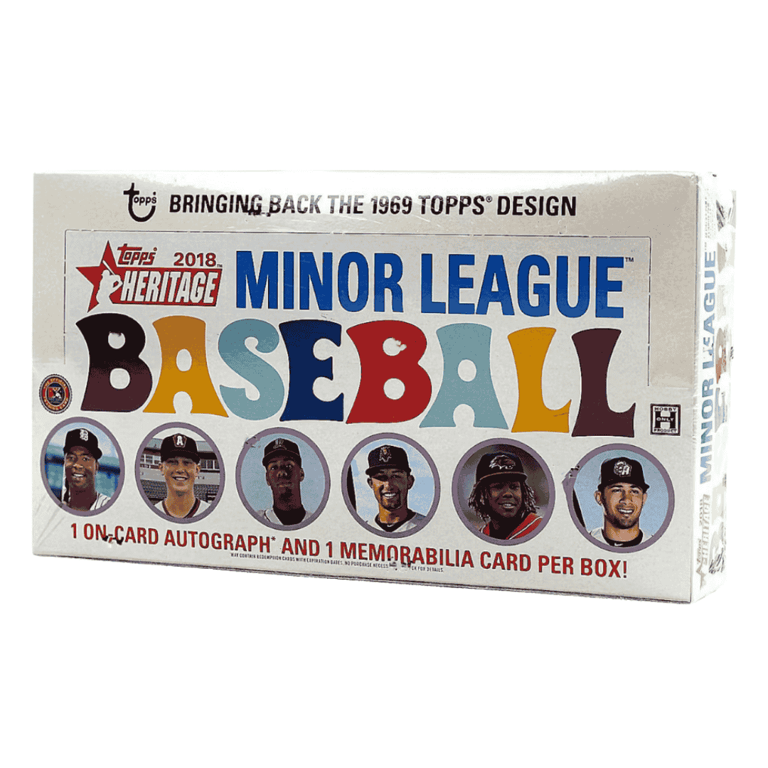 2018 Topps Heritage Minor League Baseball Hobby Box