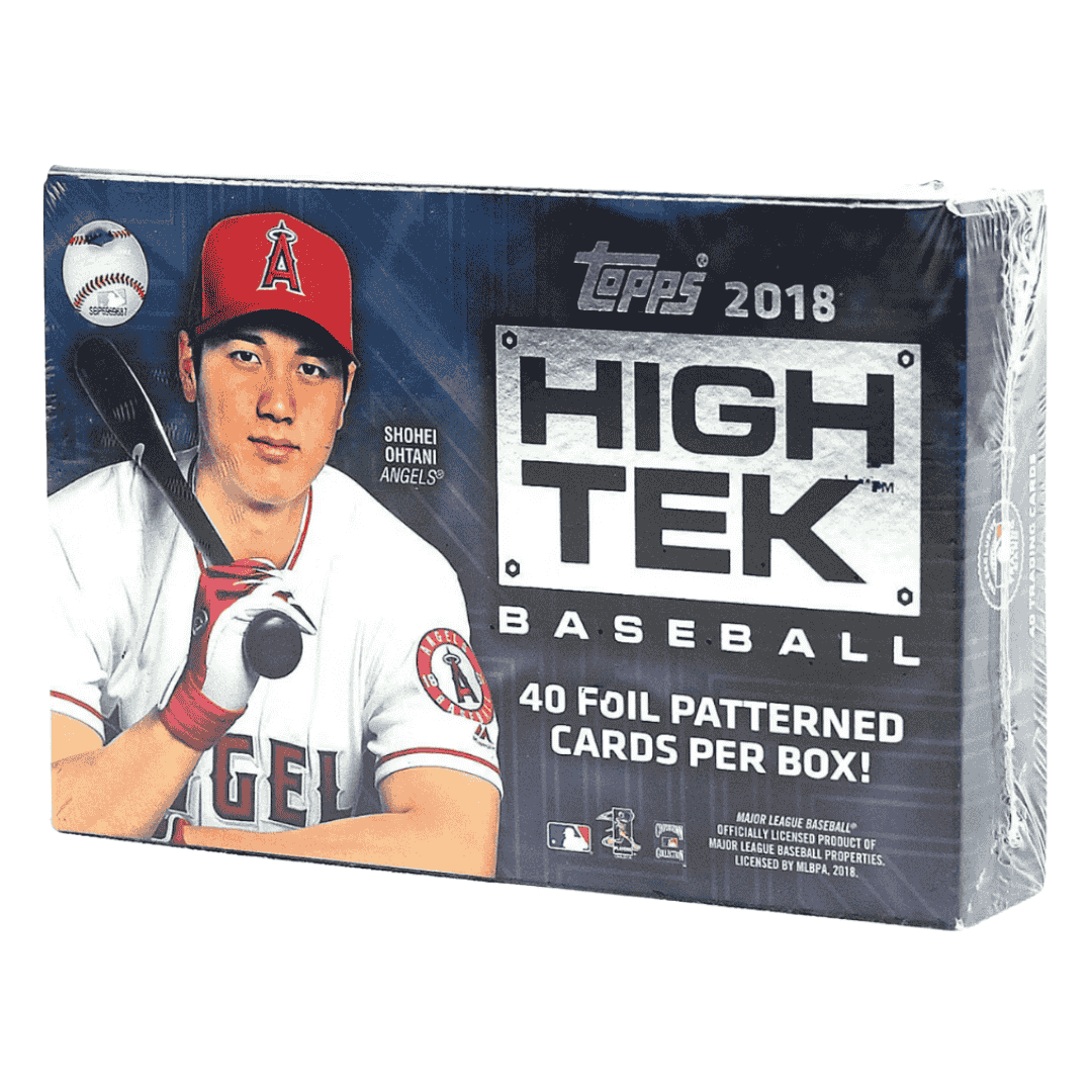 2018 Topps High Tek Baseball Hobby Box