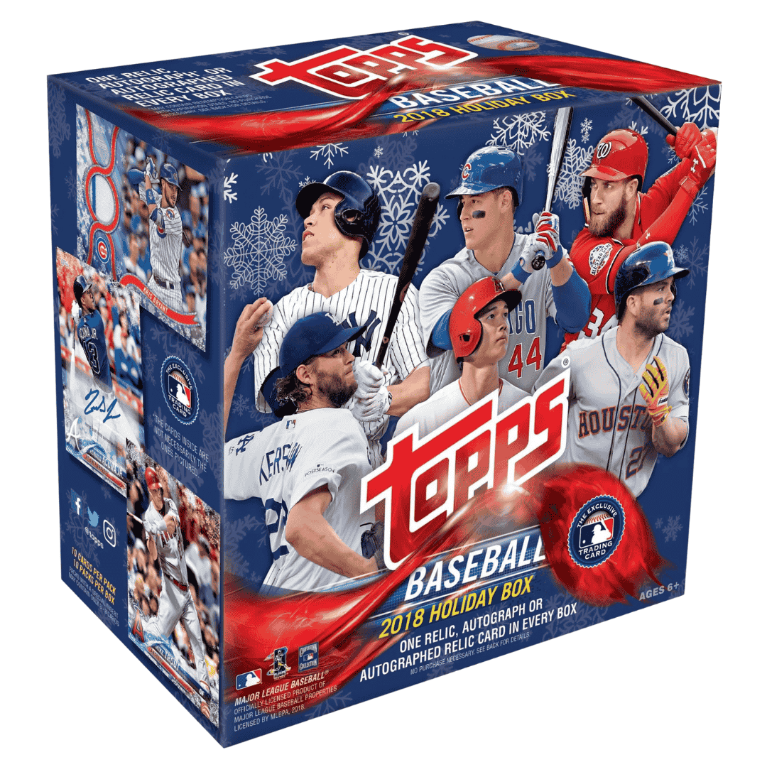 2018 Topps Holiday Baseball Mega Box