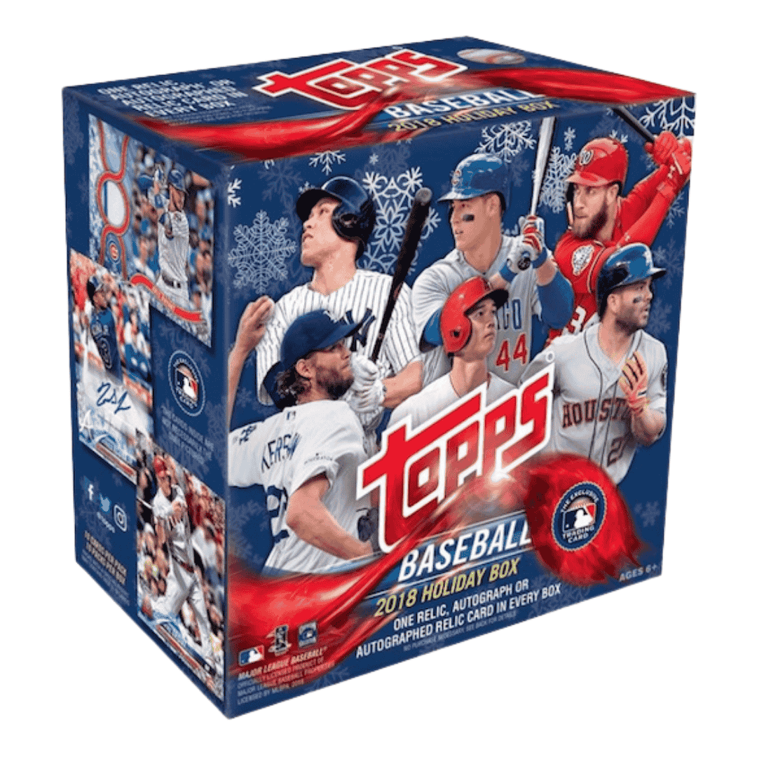 2018 Topps Holiday Box Baseball Box