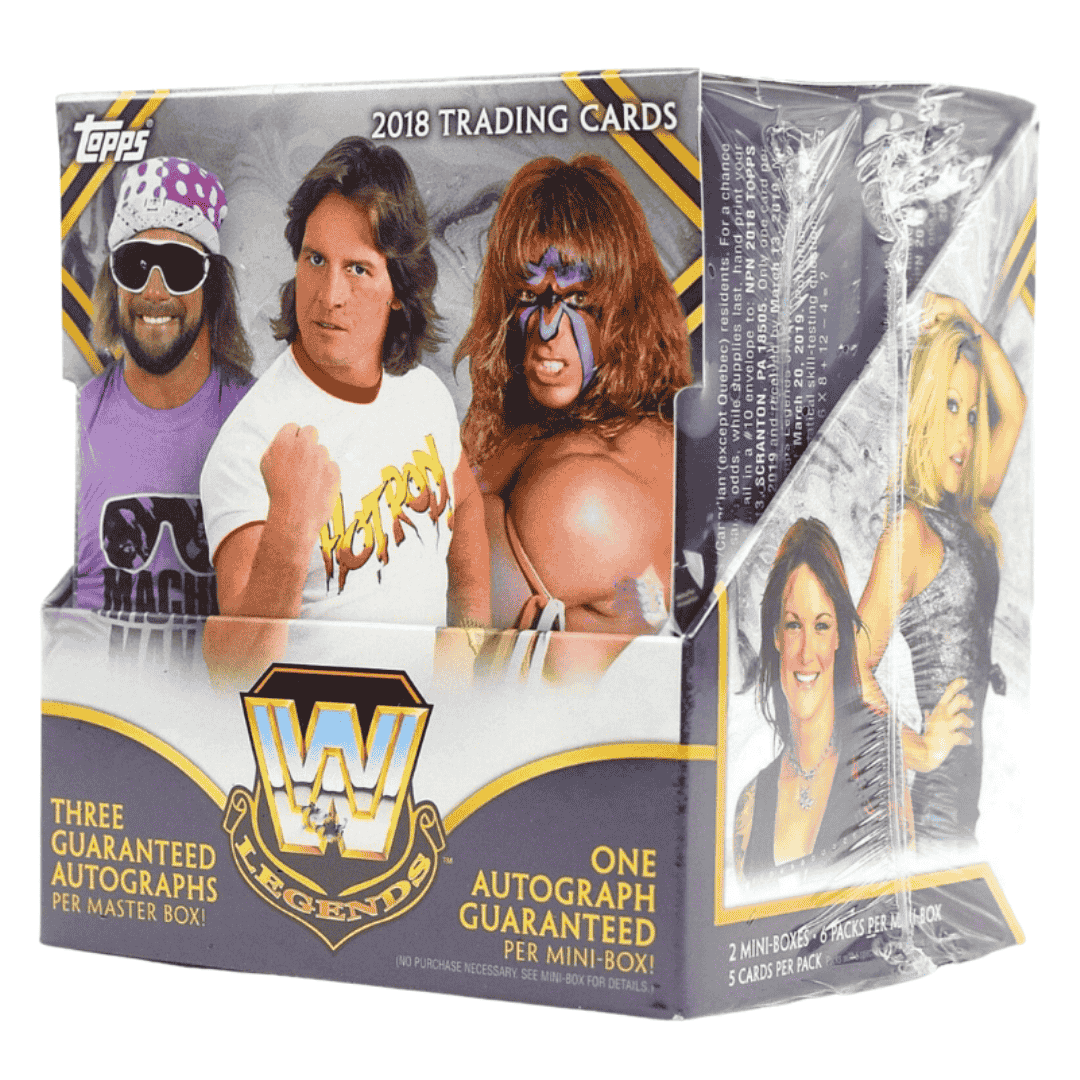 2018 Topps Legends of WWE Wrestling Hobby Box