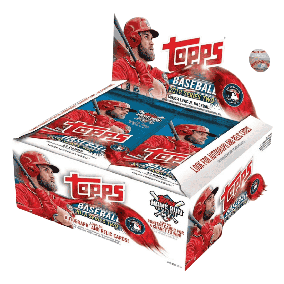 2018 Topps Series 2 Baseball 24-Pack Box