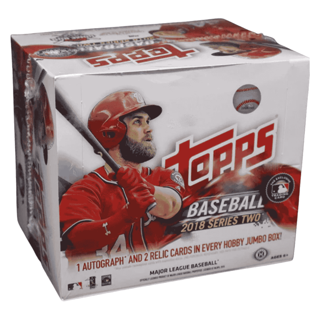 2018 Topps Series 2 Baseball Jumbo HTA Box