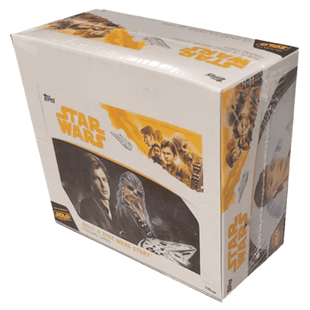 2018 Topps Solo: A Star Wars Story 24-pack Retail Box
