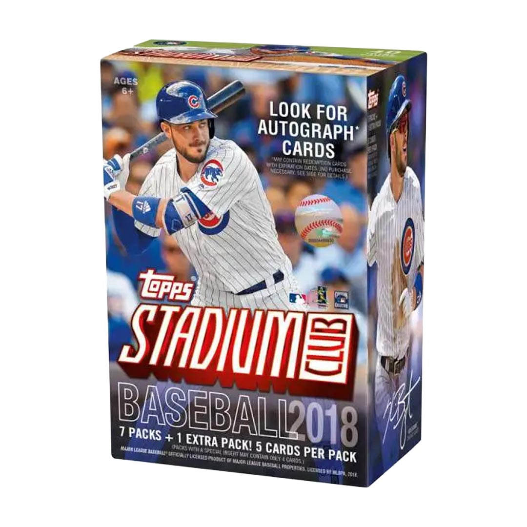 2018 Topps Stadium Club Baseball Blaster Box