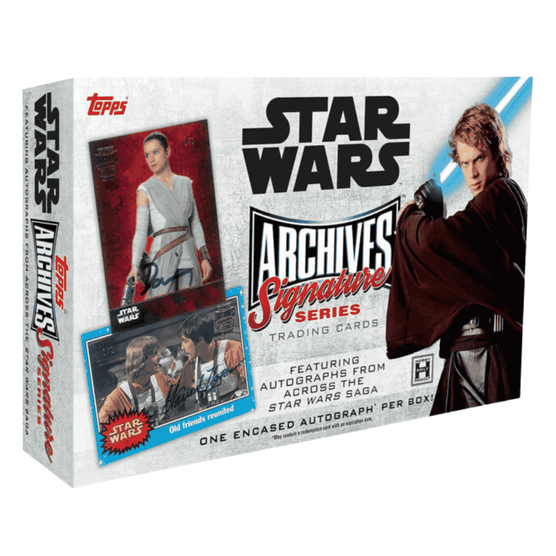 2018 Topps Star Wars Archives Signature Series Hobby Box 
