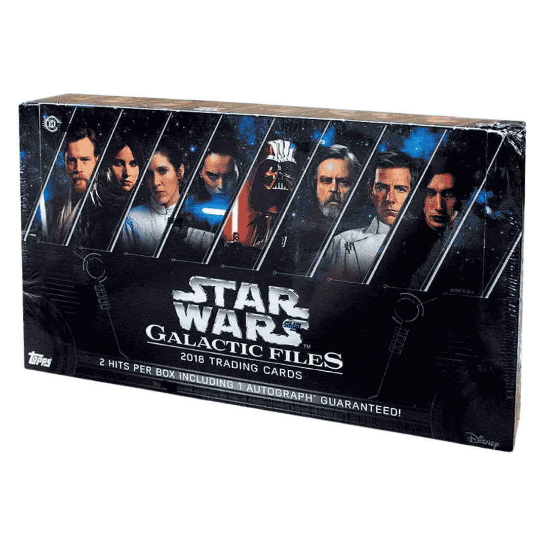 2018 Topps Star Wars Galactic Files Hobby Box