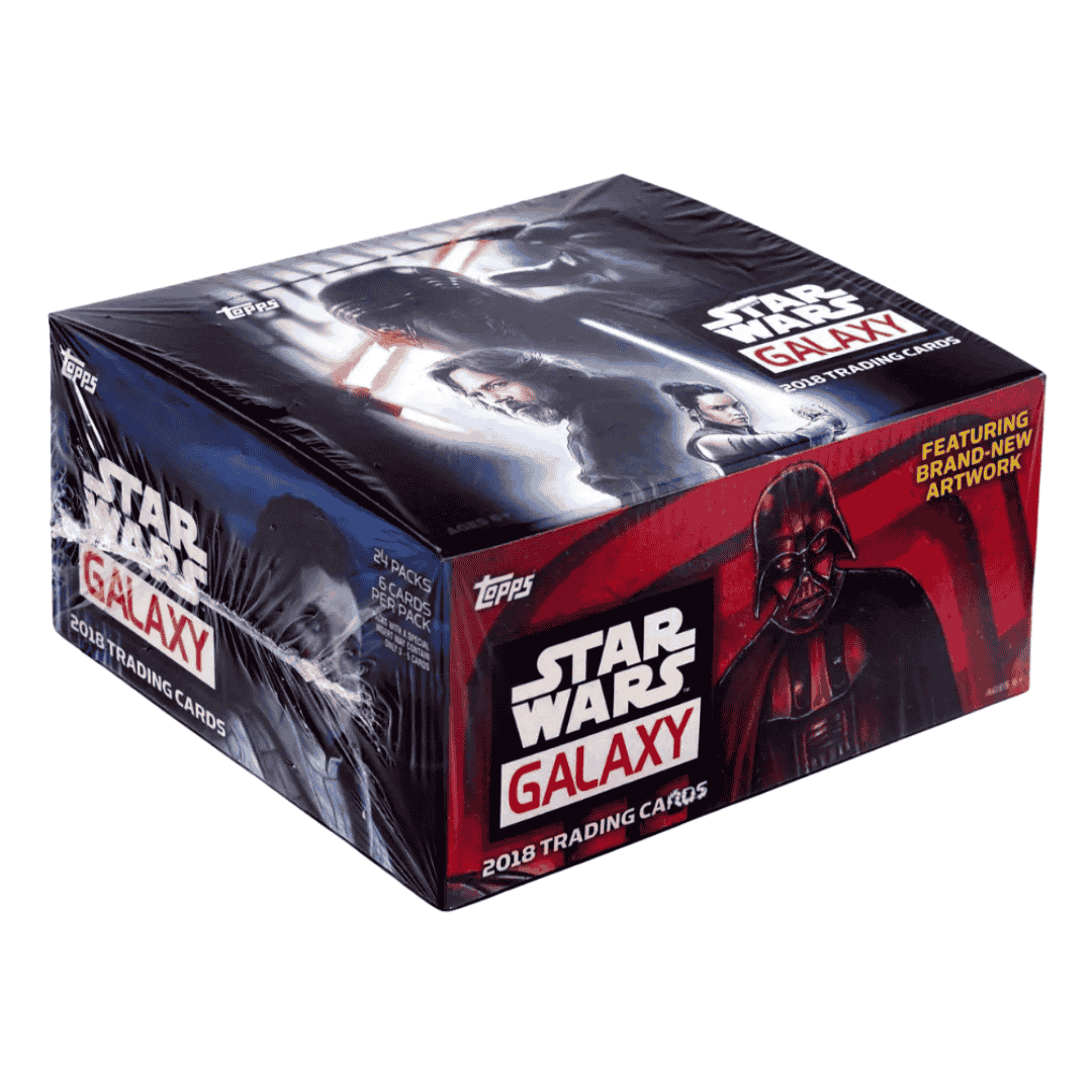2018 Topps Star Wars Galaxy Retail Box