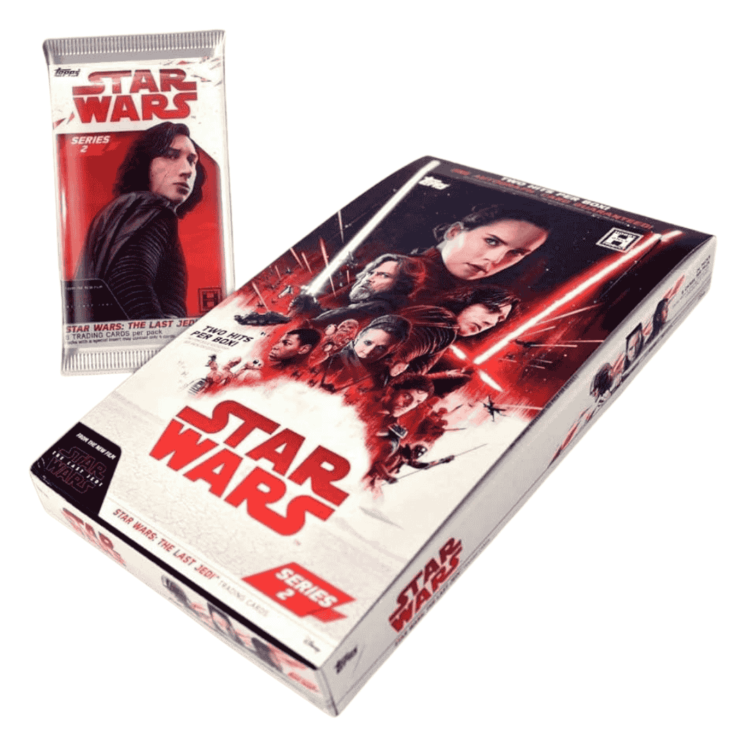 2018 Topps Star Wars The Last Jedi - Series 2 Hobby Box