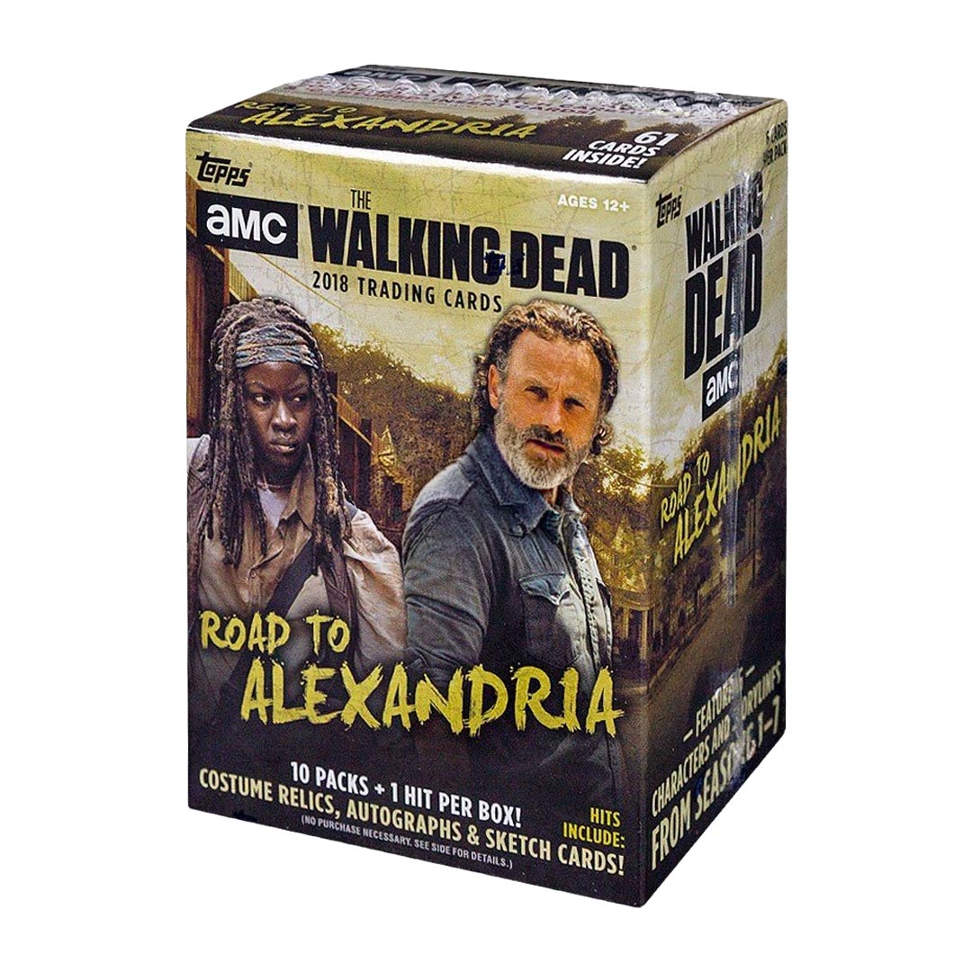 2018 Topps The Walking Dead Road To Alexandria Blaster Box