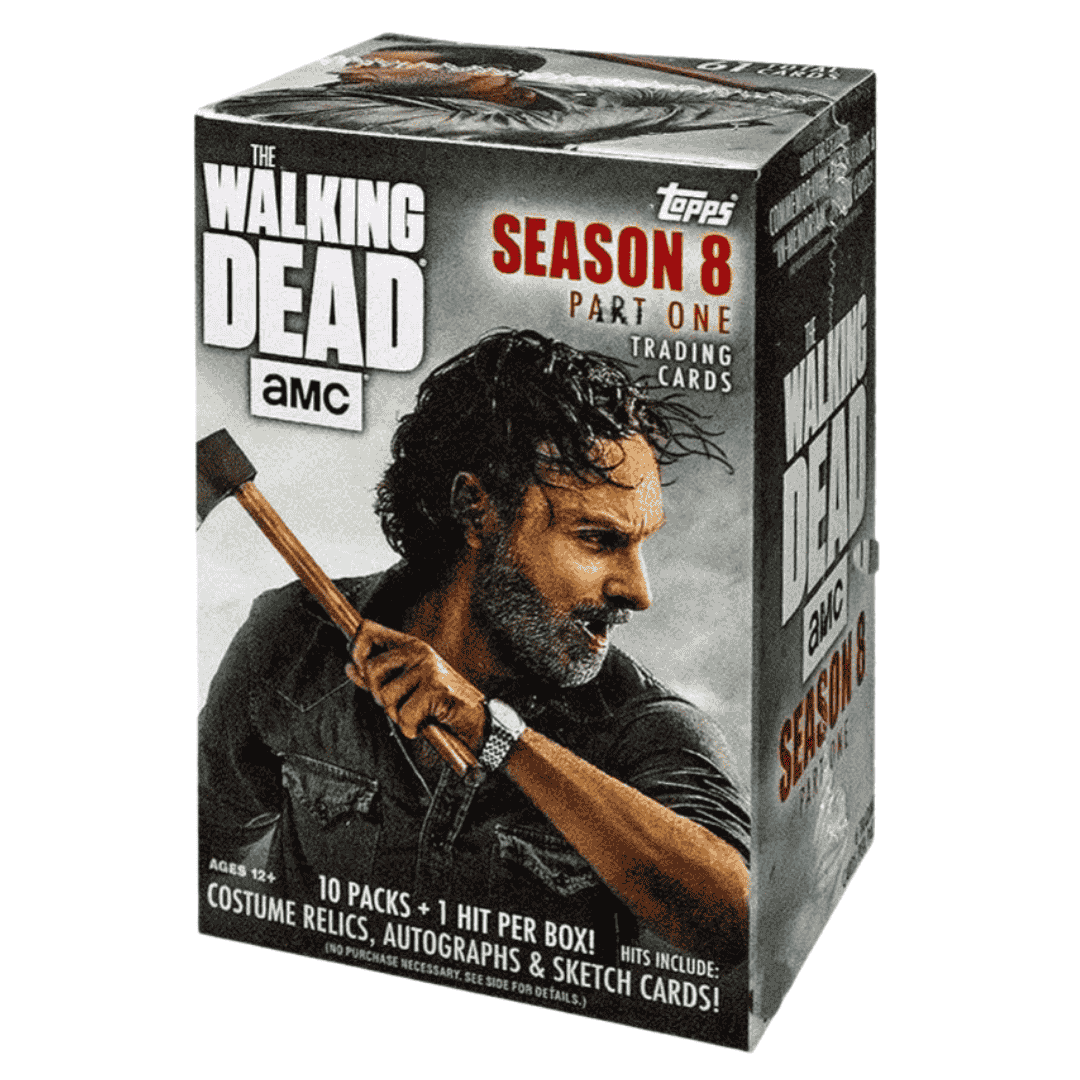 2018 Topps The Walking Dead Season 8 Trading Cards Blaster Box