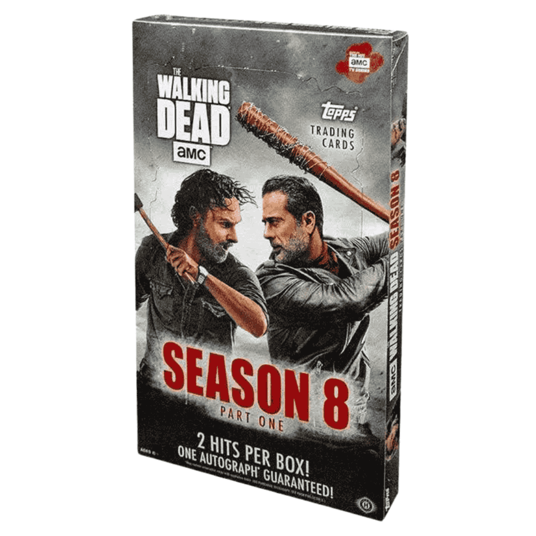 2018 Topps The Walking Dead Season 8 Trading Cards Box