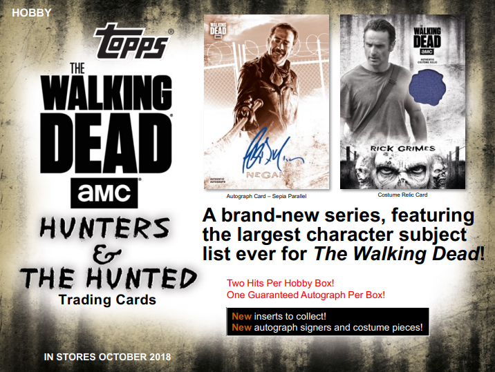2018 Topps The Walking Dead: The Hunters and the Hunted Hobby Box