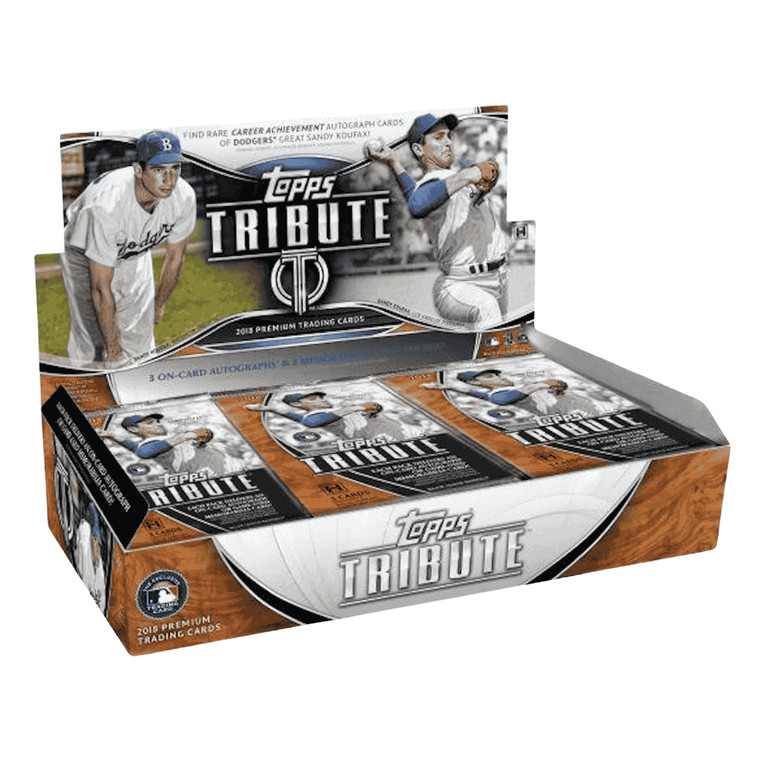 2018 Topps Tribute Baseball Hobby Box