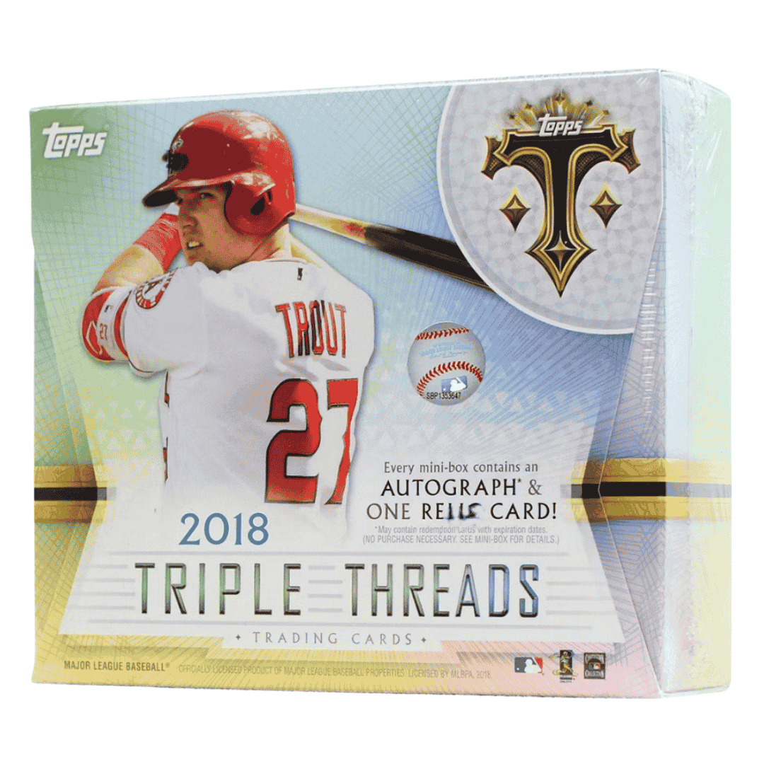 2018 Topps Triple Threads Baseball Hobby Box