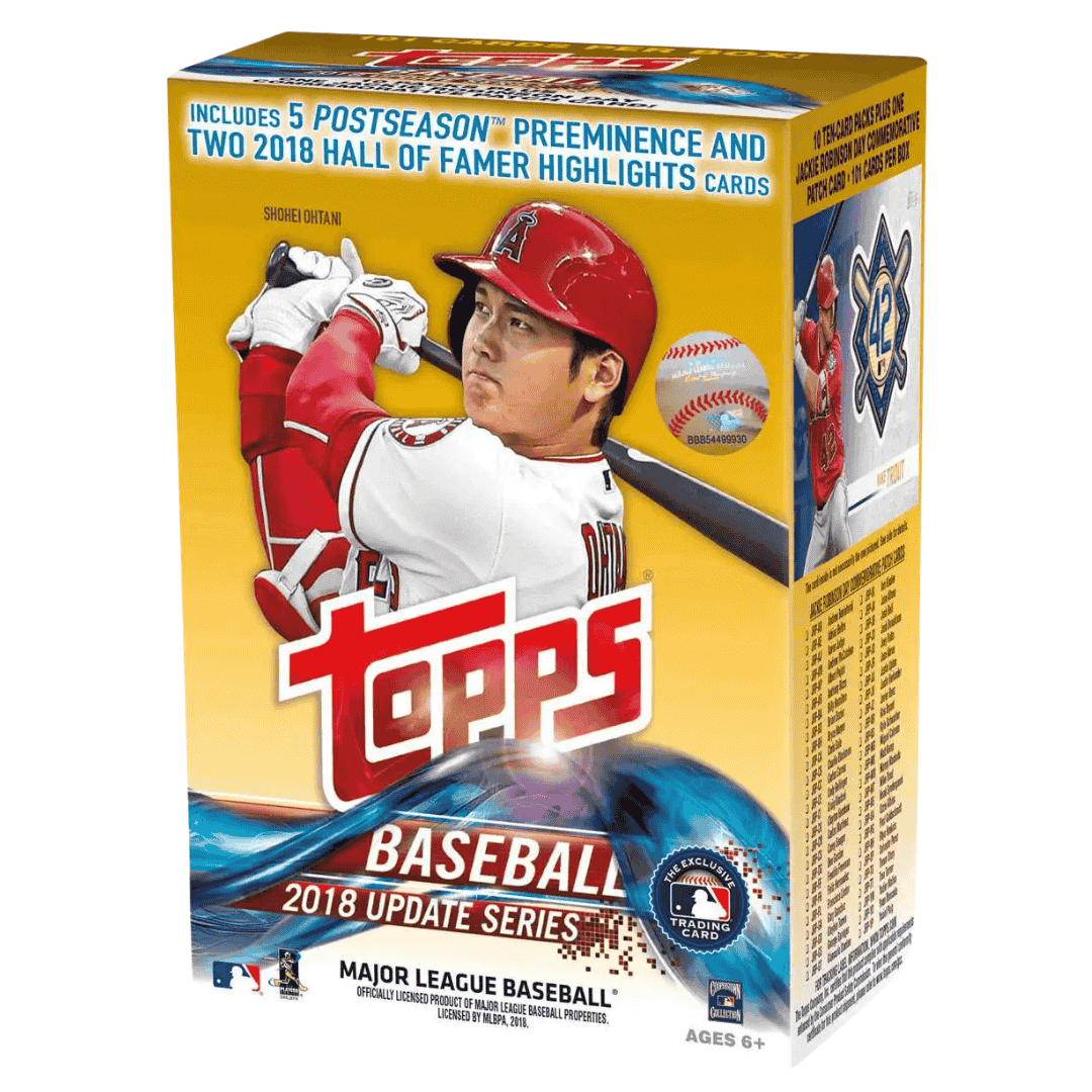 2018 Topps Update Series Baseball Blaster Box 