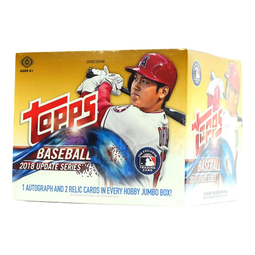 2018 Topps Update Series Baseball Jumbo Box
