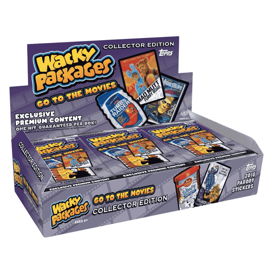 2018 Topps Wacky Packages Go to the Movies Collector's Ed Box