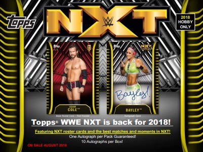 2018 Topps WWE NXT Wrestling Hobby Pack