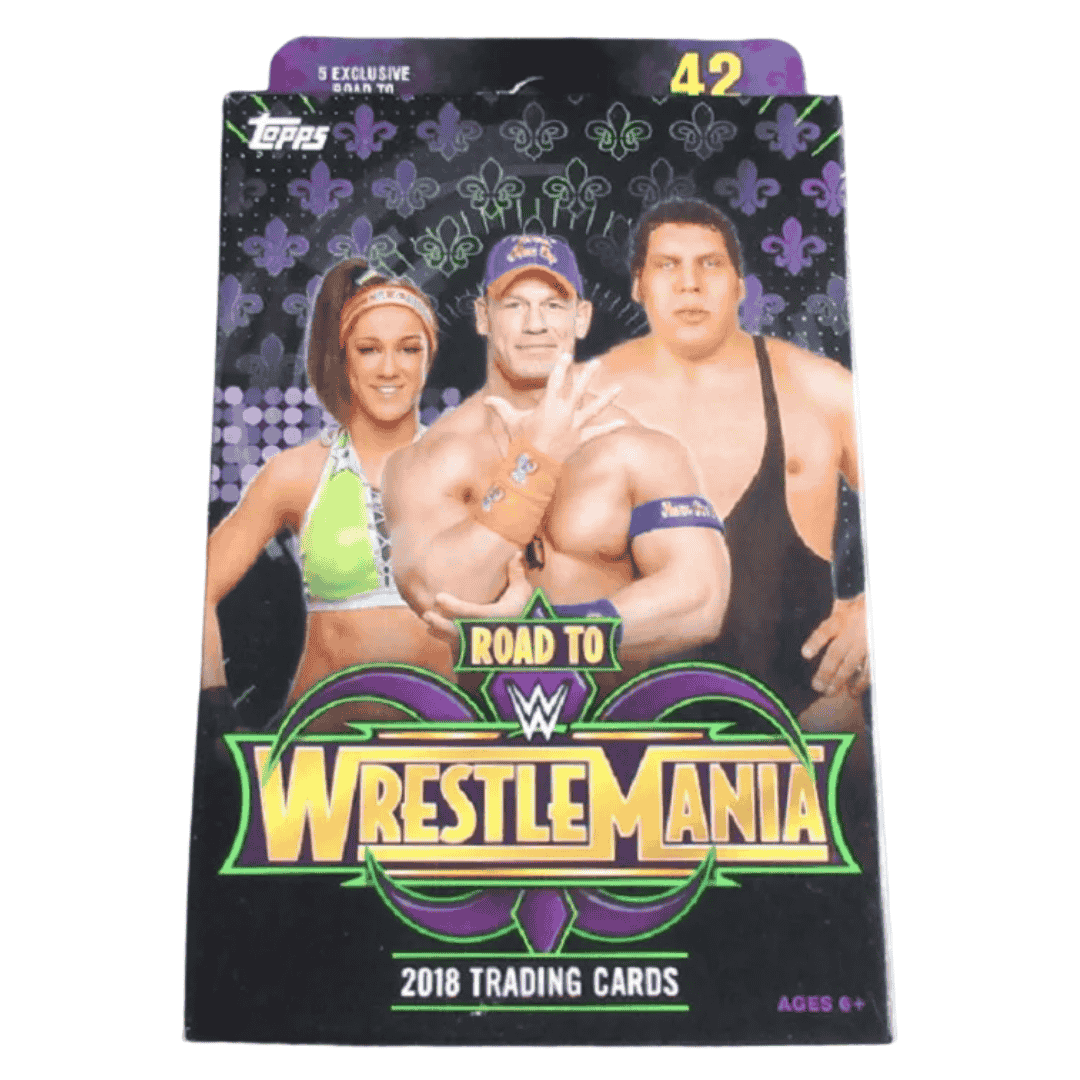 2018 Topps WWE Road To Wrestlemania Hanger Box