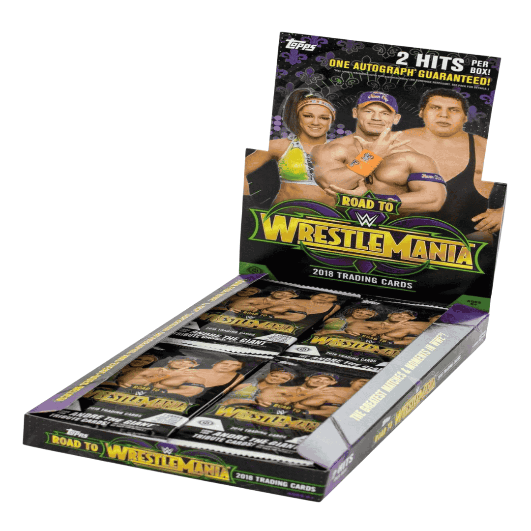 2018 Topps WWE Road To Wrestlemania Hobby Box