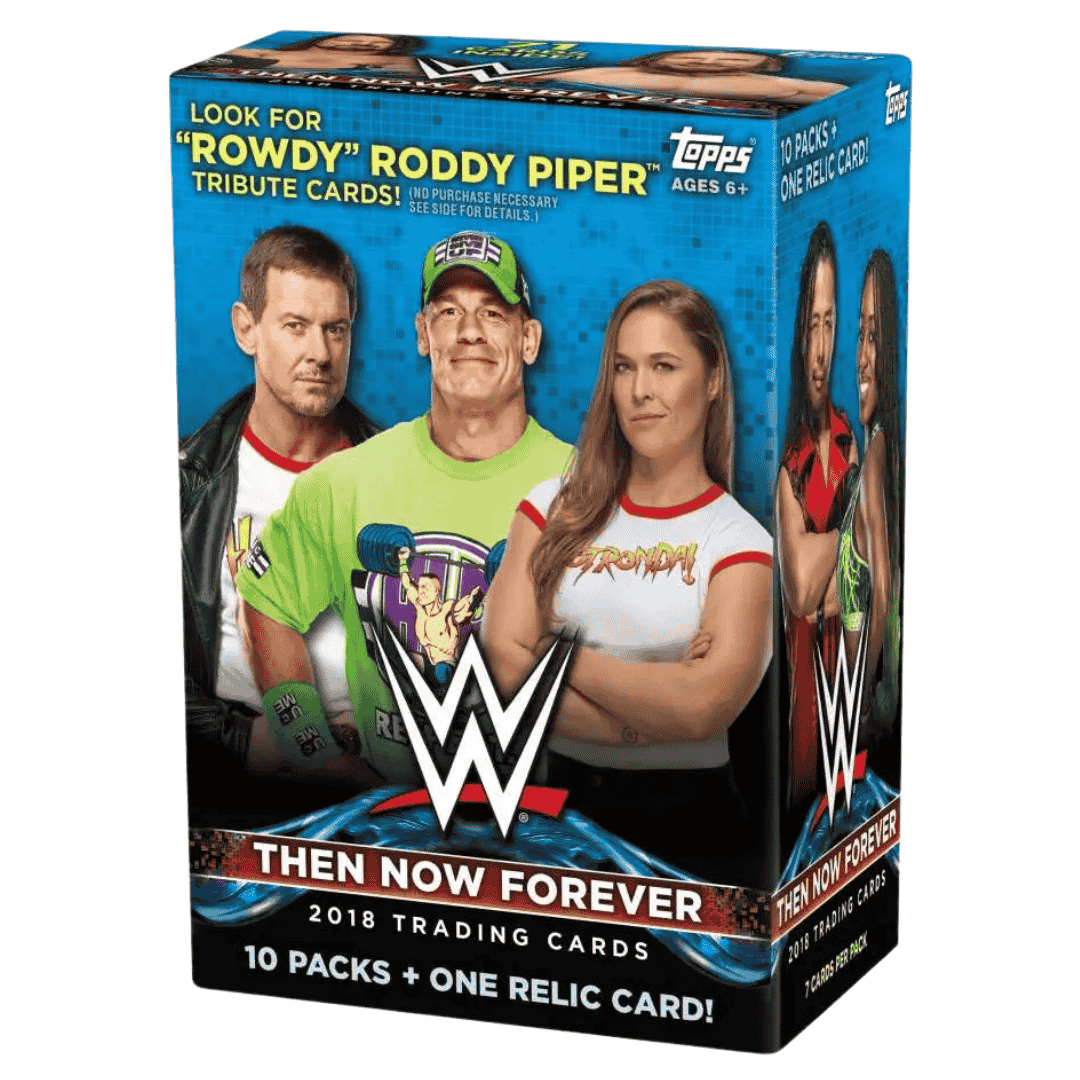 2018 Topps WWE Then, Now, Forever Wrestling Blaster Box