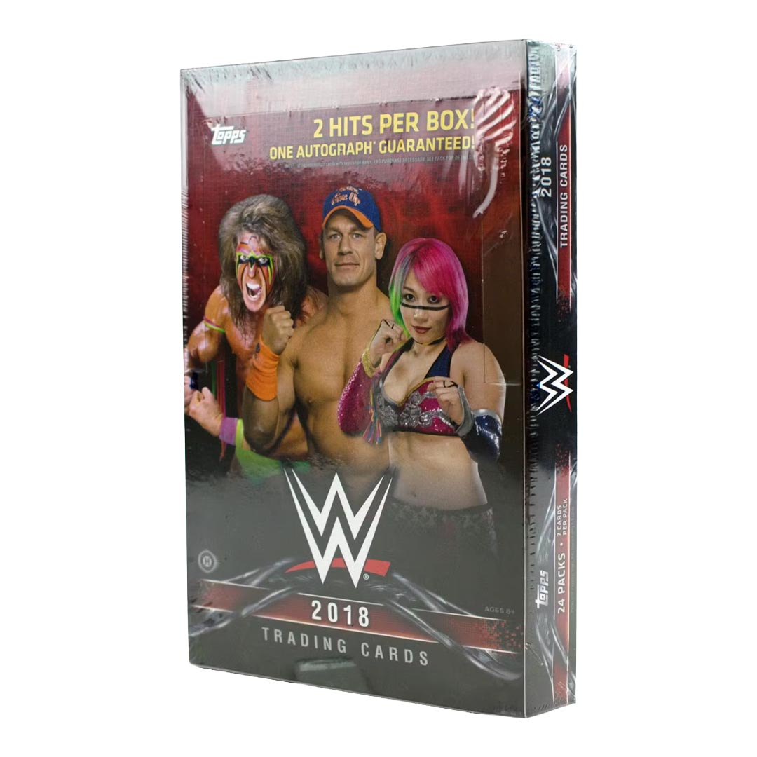 2018 Topps WWE Wrestling Hobby Box