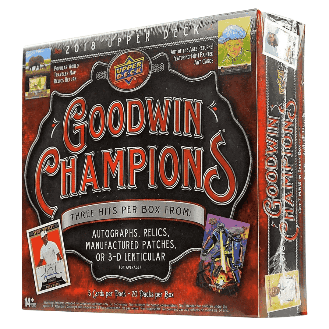 2018 Upper Deck Goodwin Champions Hobby Box