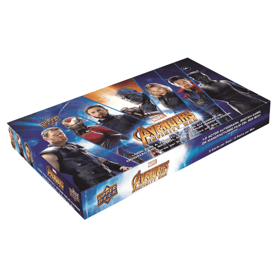 2018 Upper Deck Marvel Avengers Infinity War Hobby Box