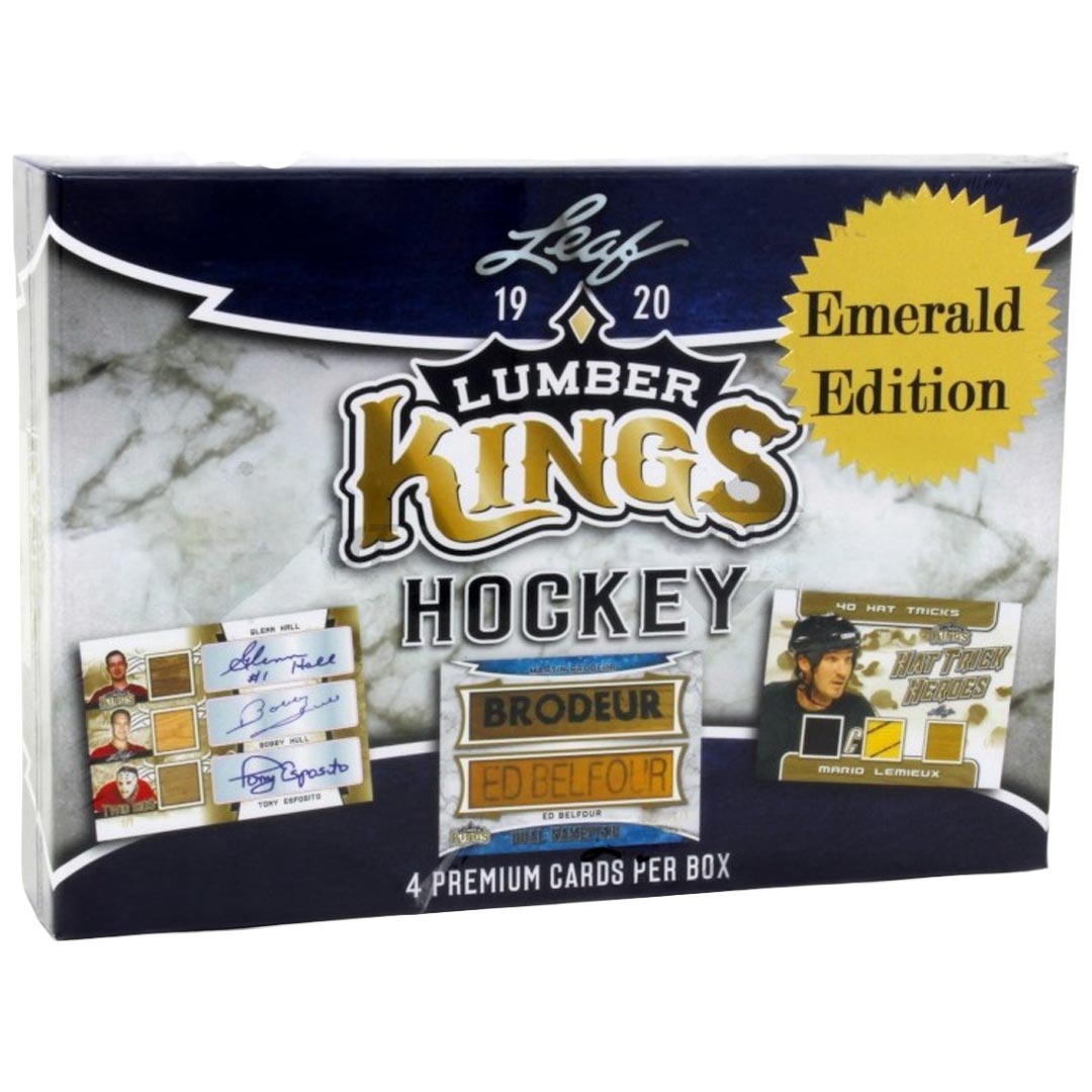 2019-20 Leaf Lumber Kings Emerald Edition Hockey Box