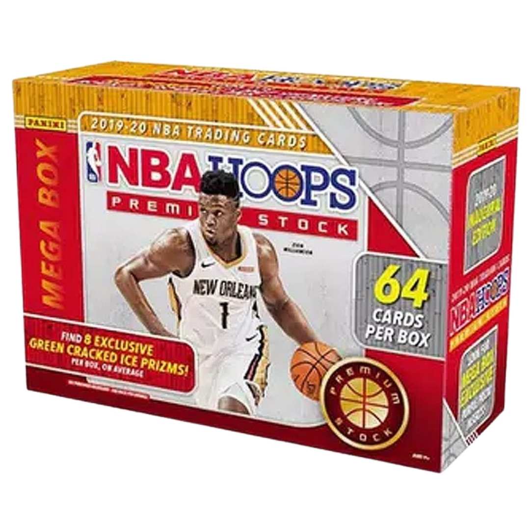 2019-20 Panini Hoops Premium Stock Basketball Mega Box - Green Cracked Ice