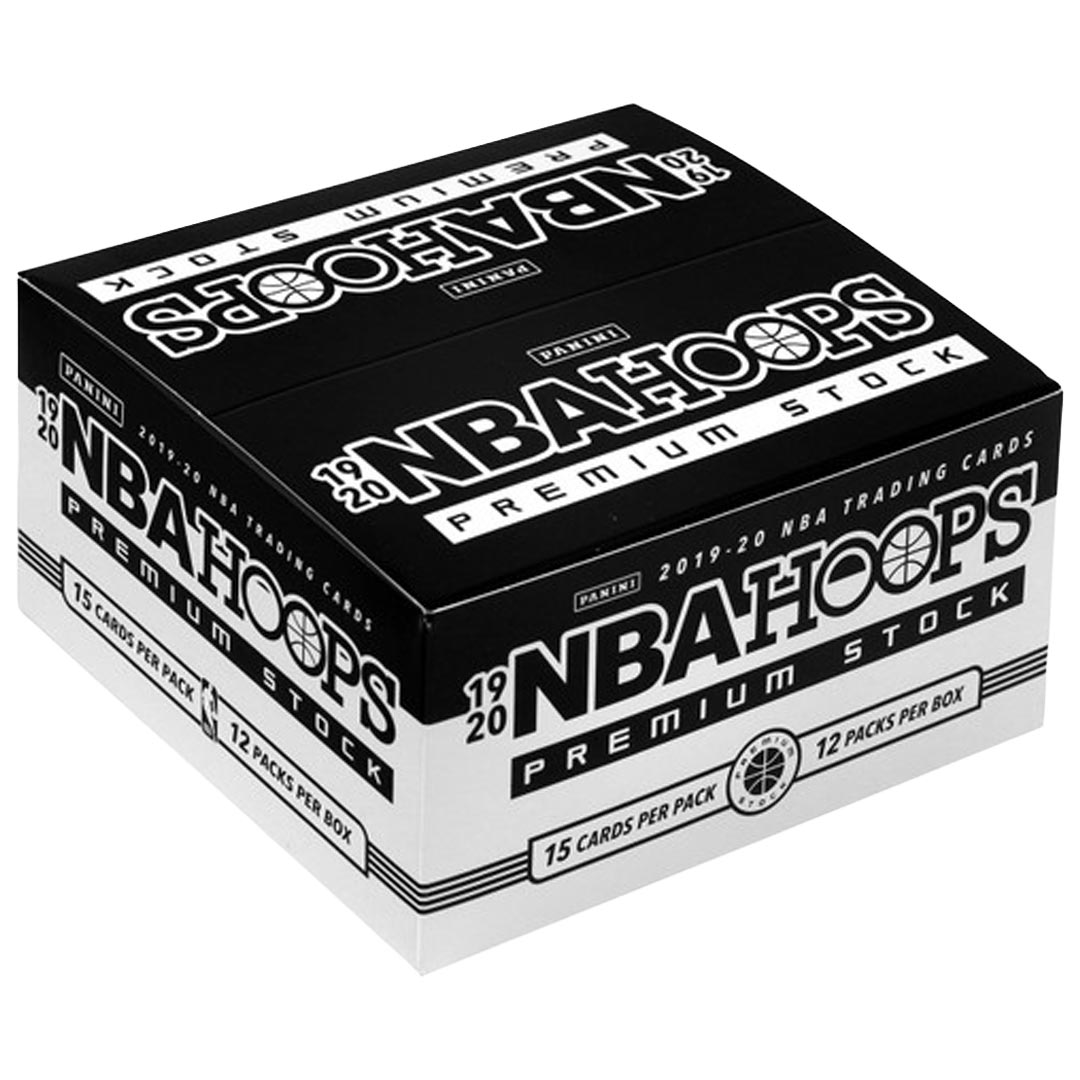 2019-20 Panini Hoops Premium Stock Basketball Multi-Pack 12 Pack Box
